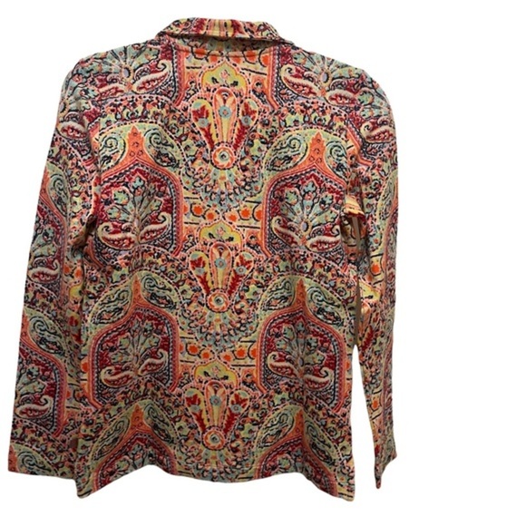 Talbots Paisley Pullover Size XS - Picture 4 of 8